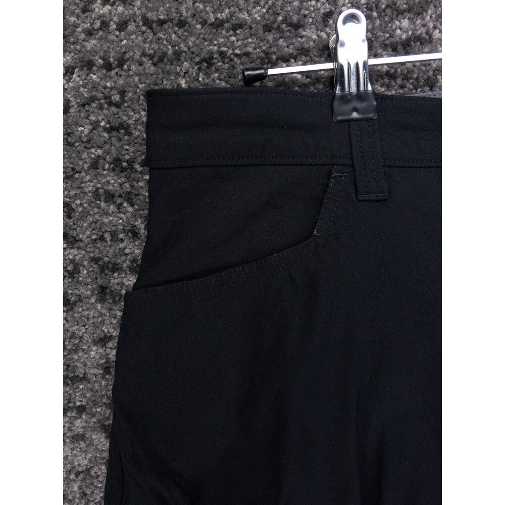 Eddie Bauer Pants Mens 32x30 Black Fleece Lined Tech Side Cargo Pocket Gorpcore - Picture 7 of 16